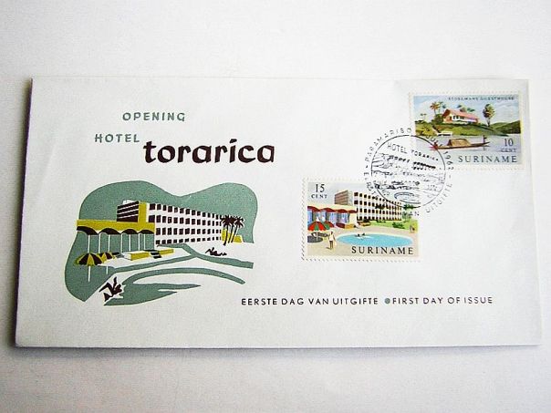 1962 Hotel Torarica Suriname - (5699)